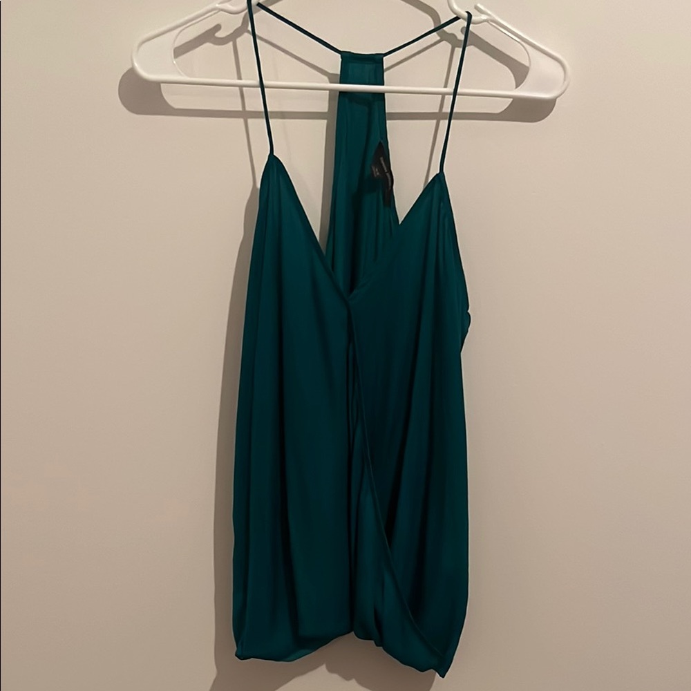Elegant Teal banana republic Top